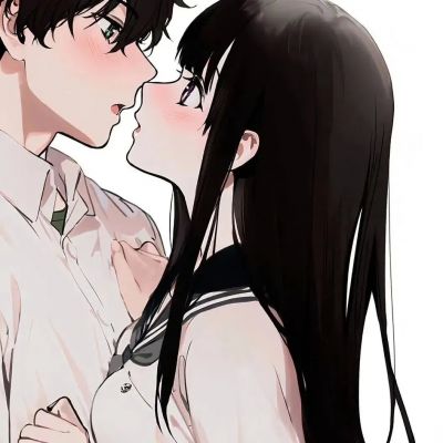 甜美的动漫情头/你就是我的呼吸频率(图8)