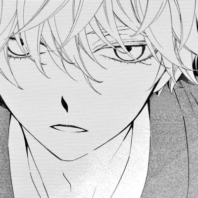 黑白意境手绘动漫男头集｜不要吵醒我(图2)