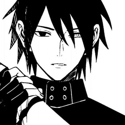 #黑白的男生头像(图1)