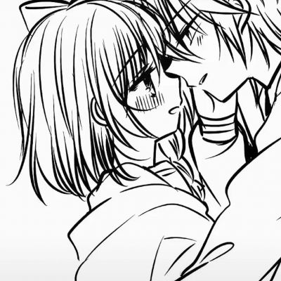 黑白漫画情头6:总是想 所以到底还是做不到是吧（擎屿）(图10)