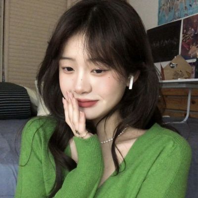 清新甜美气质真人女头集｜日落心动时刻(图7)