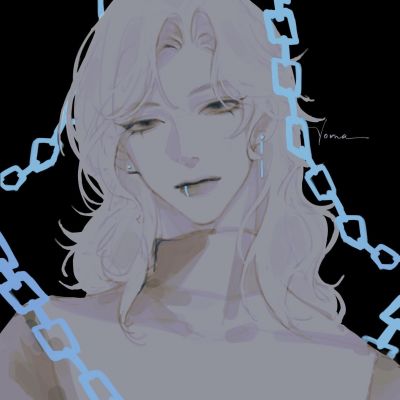 手绘意境优质动漫男头集｜满天星可以吗(图8)