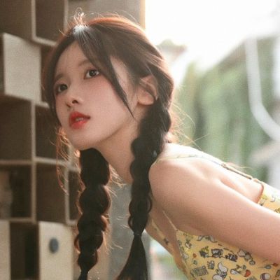 清新甜美气质真人女头集｜昨晚星河枕眠(图8)