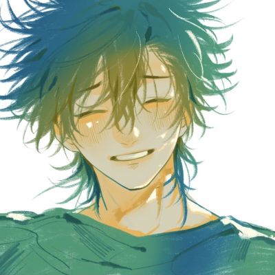 手绘意境优质动漫男头集｜满天星可以吗(图4)