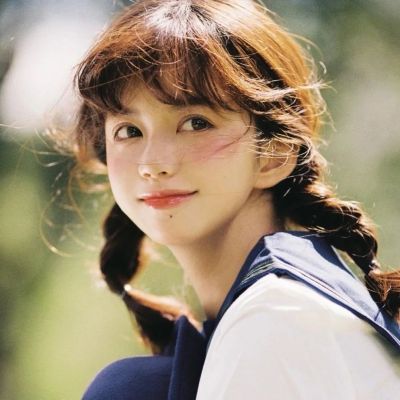 可爱清新优质真人女头集｜仙鹤灼深梦(图3)