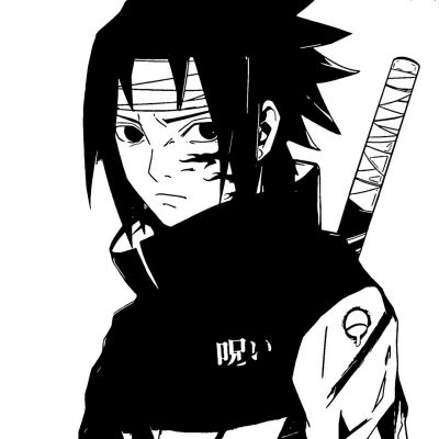 #黑白男生头像(图6)