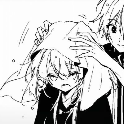 黑白漫画情头6:总是想 所以到底还是做不到是吧（擎屿）(图6)