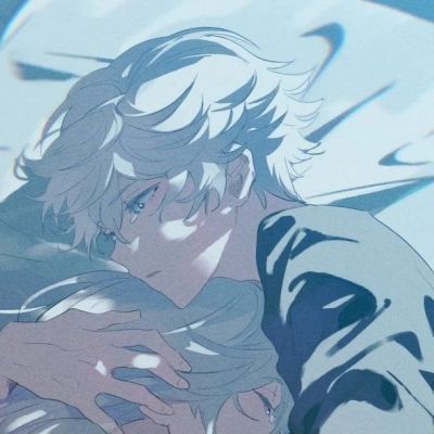 一对两张手绘动漫情侣头像集｜鲜花沿途盛放(图4)