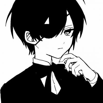 #黑白的男生头像(图10)