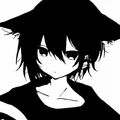 #黑白的男生头像(图6)