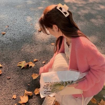 一些超级爱的女生头像 该来的总会提前打招呼(图9)