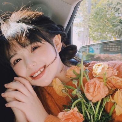 ins闺蜜森系女头有星星和蝉鸣的夜晚适合整理心事”(图1)