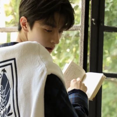 ins小清新文艺范男头月亮照回湖心野鹤奔向闲云我步入你(图15)