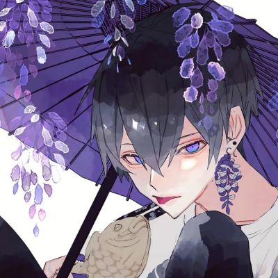 意境魅力手绘动漫男头集｜今晚也失眠(图6)