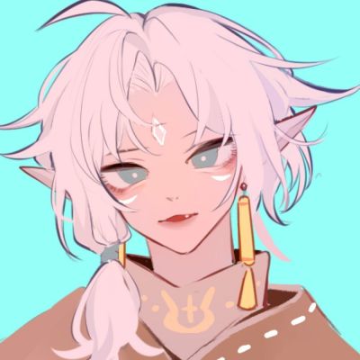 意境魅力手绘动漫男头集｜今晚也失眠(图8)