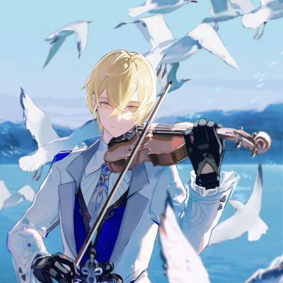 意境魅力手绘动漫男头集｜今晚也失眠(图4)