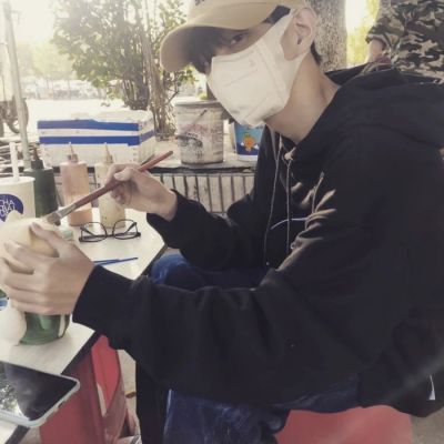 ins小清新文艺范男头月亮照回湖心野鹤奔向闲云我步入你(图18)