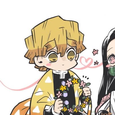 鬼灭之刃情侣头像善祢(图3)