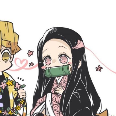 鬼灭之刃情侣头像善祢(图4)