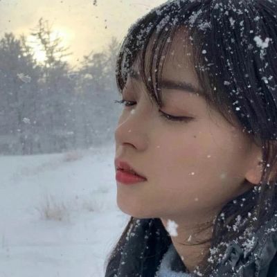 一些冬天用的头像／转凉了，我把外套披在她身上恍若昨天(图10)