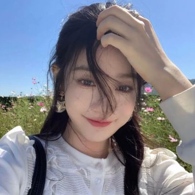 优质干净女头♡夏天有着迟暮的霞光，正如晚来的你皆是笑意。(图1)