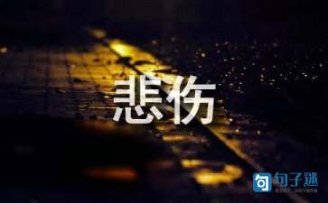 2021年实用的悲伤的句子合集66条