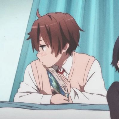 超好看的动漫情头 礼貌拿图 谢谢(图1)