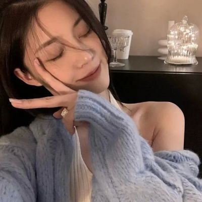 优质干净女头♡黑眼圈是昨日心事的落款(图3)