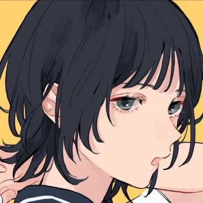 一对两张气质手绘动漫情头集｜一般等价物(图1)