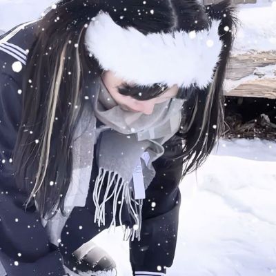 看起来特别暖和的冬日雪地女头，y棉耳日记(图10)
