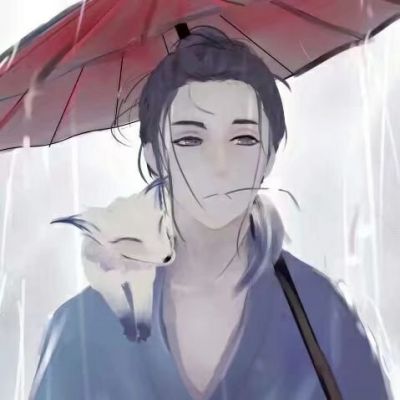 动漫男生头＼像我一人，趟过浑水，越过四季，百无表情(图6)