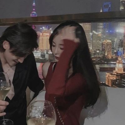 情侣头像/霜雪吹满头，也算是白首。(图1)