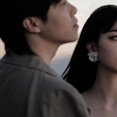 ins真人恩爱情头让我们红尘作伴吃的白白胖胖(图19)