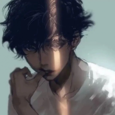 手绘漫头|他的骨骼里镌刻着朵红玫瑰.(图7)