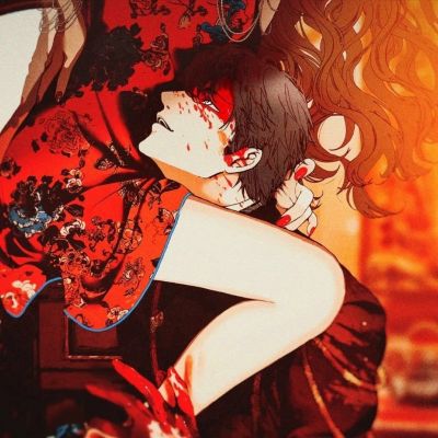 一对两张气质手绘动漫情头集｜银河奉于你(图2)