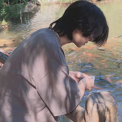 ins小清新文艺范男头做自己的宇宙不开心就摇摇头(图3)