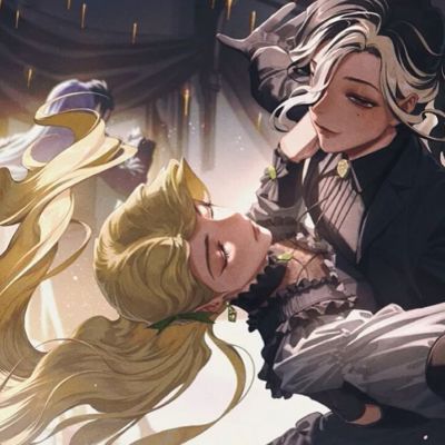 一对两张气质手绘动漫情头集｜银河奉于你(图9)