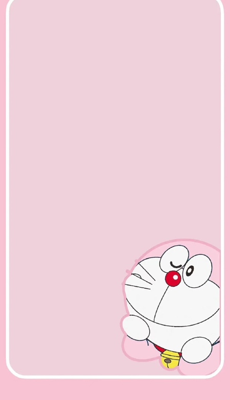粉粉嫩嫩的哆啦A梦主屏壁纸 超粉超级可爱的哆啦A梦皮肤大全