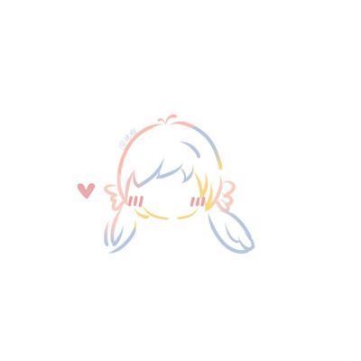 沈星晚    光遇头像｜线稿(图8)