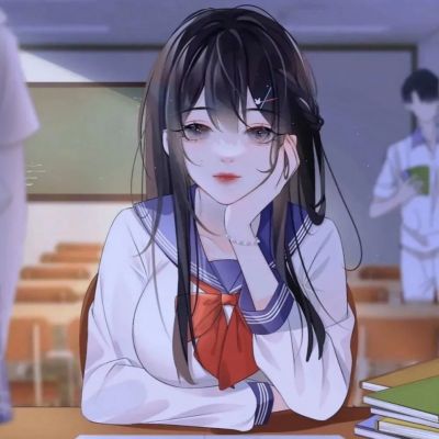 可可爱爱的单人动漫情头｜心动是你｜图源网络侵删(图2)