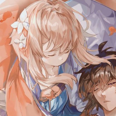 一对两张气质手绘动漫情头集｜还会记得吗(图9)