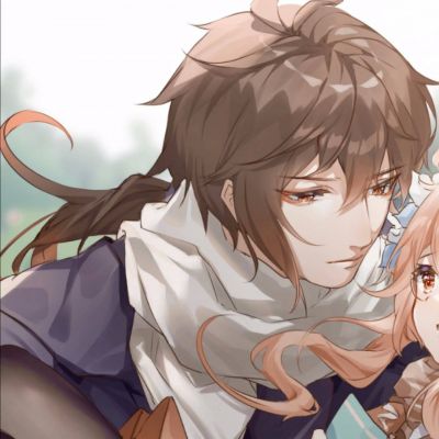 一对两张气质手绘动漫情头集｜还会记得吗(图7)