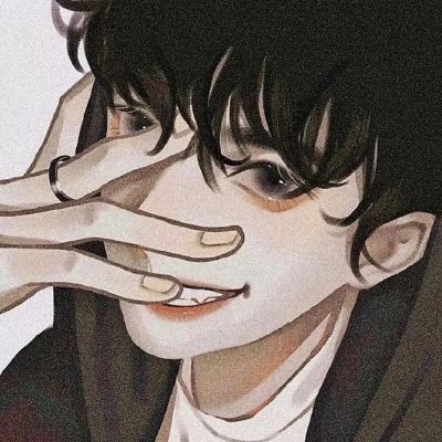 意境魅力优质手绘动漫男头集｜少来偷窥我(图6)