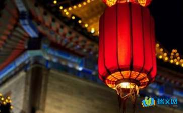 关于写春节的优美段落