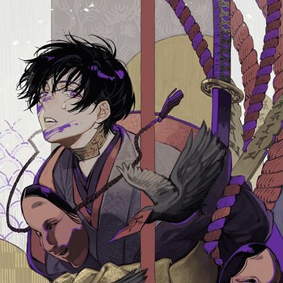 意境魅力手绘动漫男头集｜黑暗终会破晓(图10)