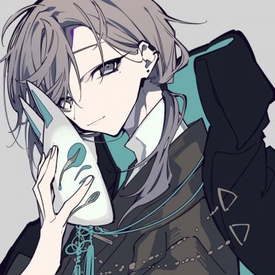 意境魅力手绘动漫男头集｜黑暗终会破晓(图4)