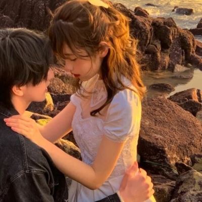 ins真人恩爱情头男生至死是少年女生浪漫至死不渝(图17)