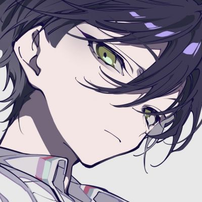 意境魅力手绘动漫男头集｜黑暗终会破晓(图1)