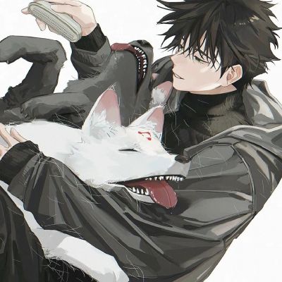 意境魅力手绘动漫男头集｜山川晚行鹤(图6)