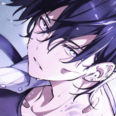 意境魅力手绘动漫男头集｜山川晚行鹤(图4)